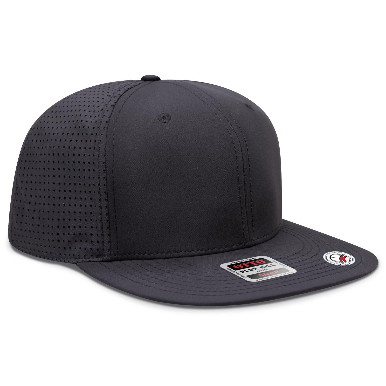 Custom Embroidered or DTF Printed - OTTO CAP® OTTO SNAP 6 Panel Pro Style Snapback Hat