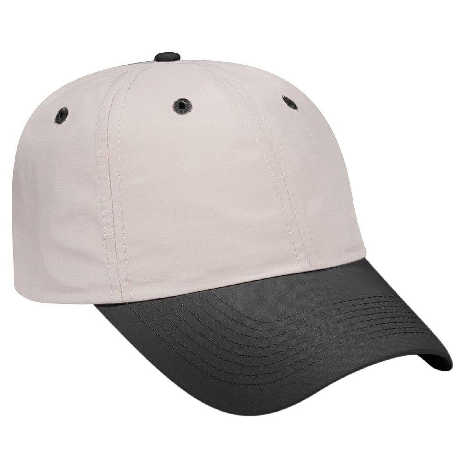 Custom Embroidered or DTF Printed - OTTO CAP® 6 Panel Low Profile Baseball Cap