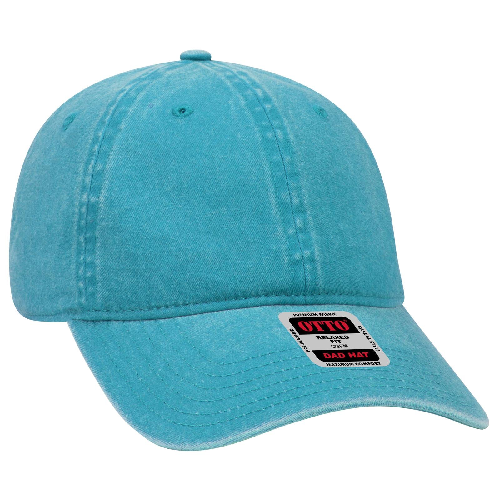 Custom Embroidered - OTTO CAP 6 Panel Low Profile Dad Hat