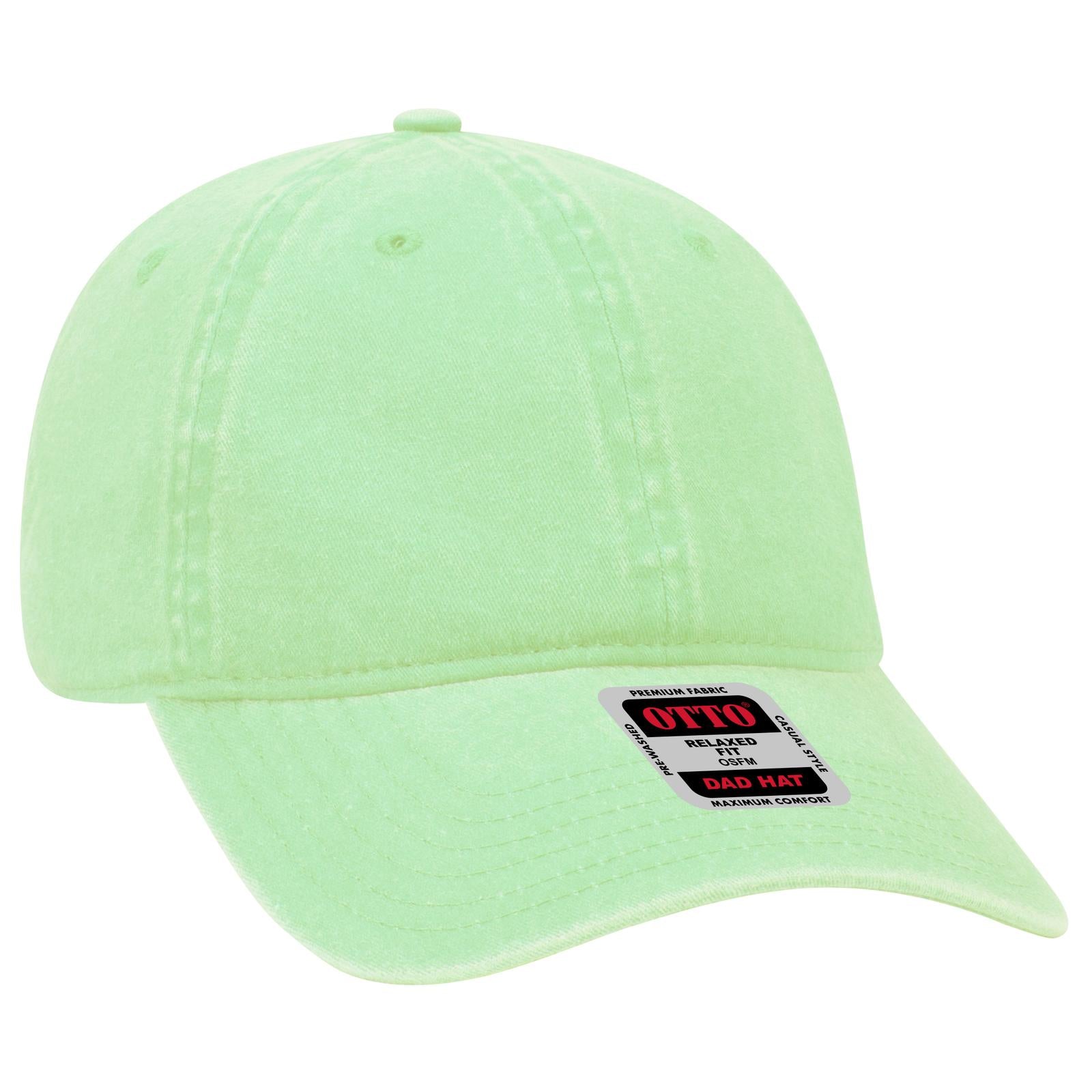 Custom Embroidered - OTTO CAP 6 Panel Low Profile Dad Hat