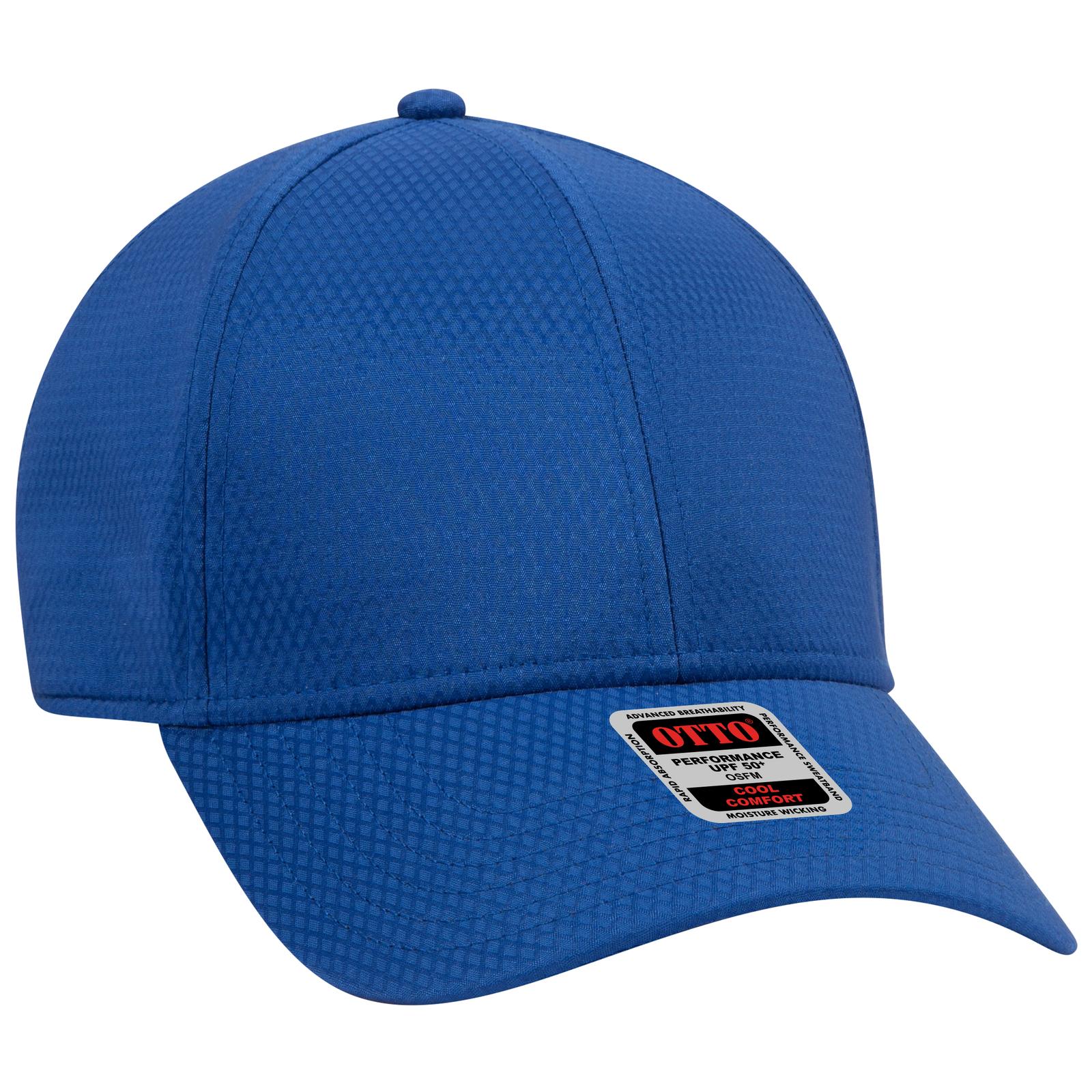 Custom Embroidered or DTF Printed - OTTO CAP® UPF 50+ 6 Panel Low Profile Baseball Cap