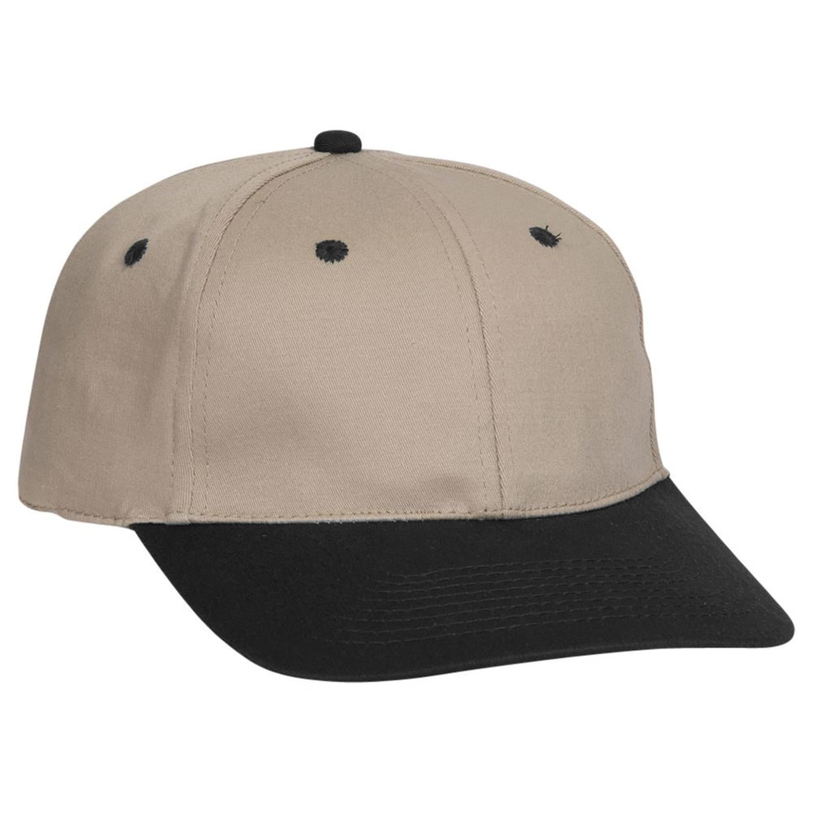Custom Embroidered or DTF Printed - OTTO CAP® OTTO FLEX® Fitted 6 Panel Low Profile Baseball Cap