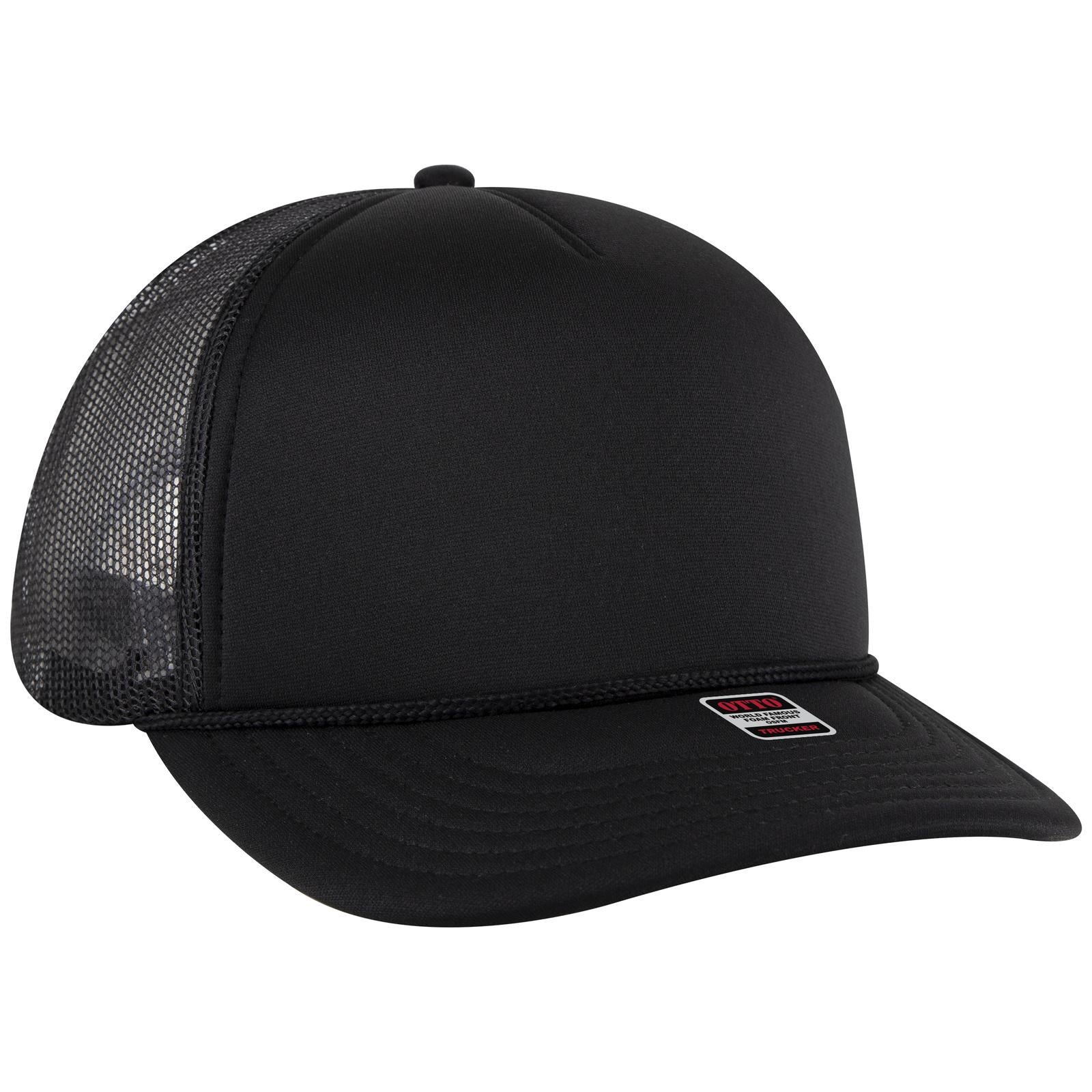 Custom Embroidered or DTF Printed - OTTO CAP® 5 Panel Pro Style Mesh Back Trucker Hat
