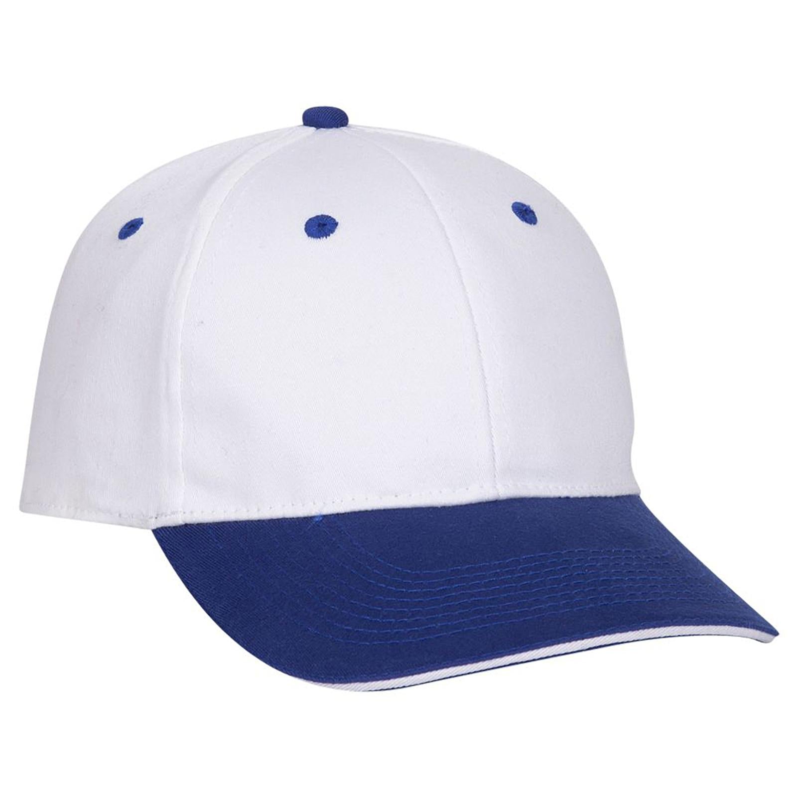 Custom Embroidered or DTF Printed - OTTO CAP® OTTO FLEX® Fitted 6 Panel Low Profile Baseball Cap