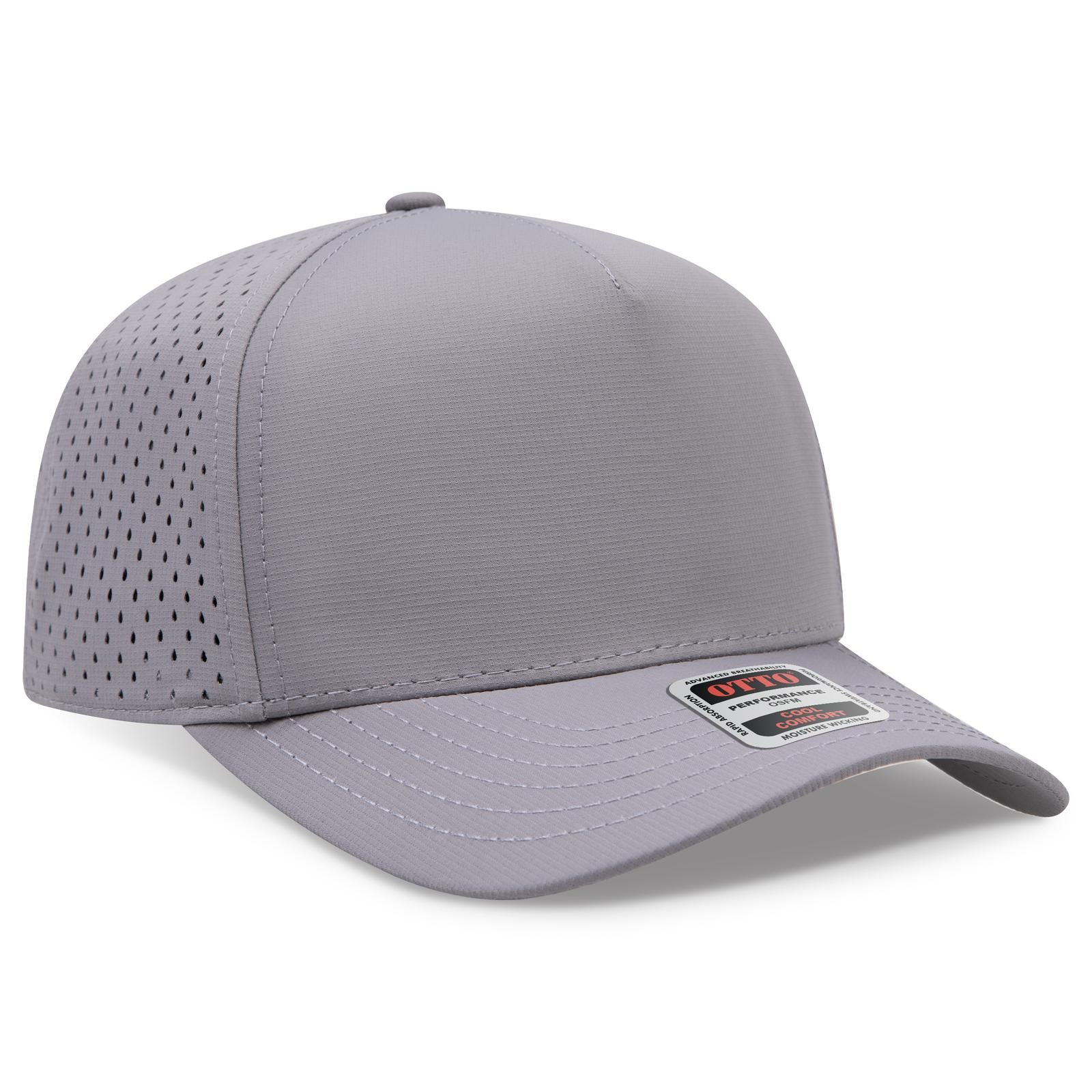 Custom Embroidered or DTF Printed - OTTO CAP® 5 Panel Mid Profile Baseball Cap