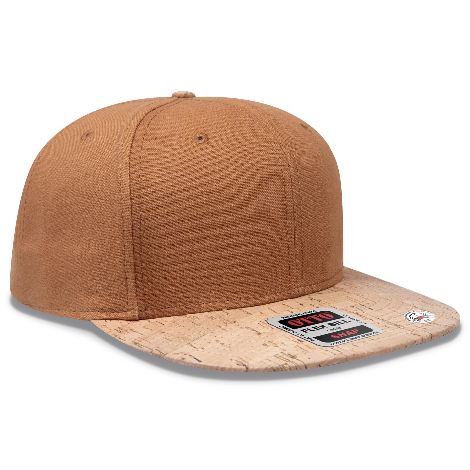 Custom Embroidered or DTF Printed - OTTO CAP® OTTO SNAP 6 Panel Pro Style Snapback Hat