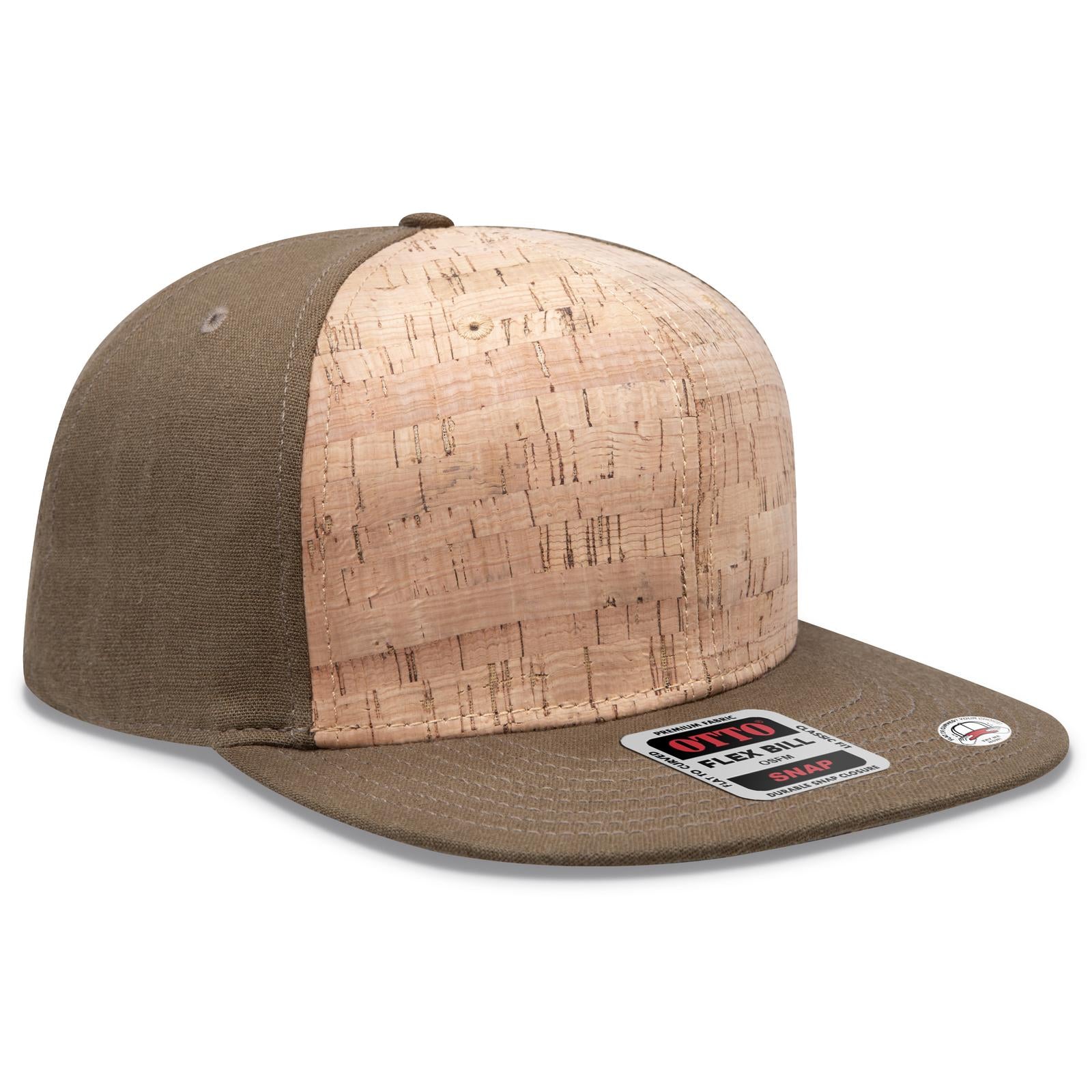 Custom Embroidered or DTF Printed - OTTO CAP® OTTO SNAP 6 Panel Pro Style Snapback Hat