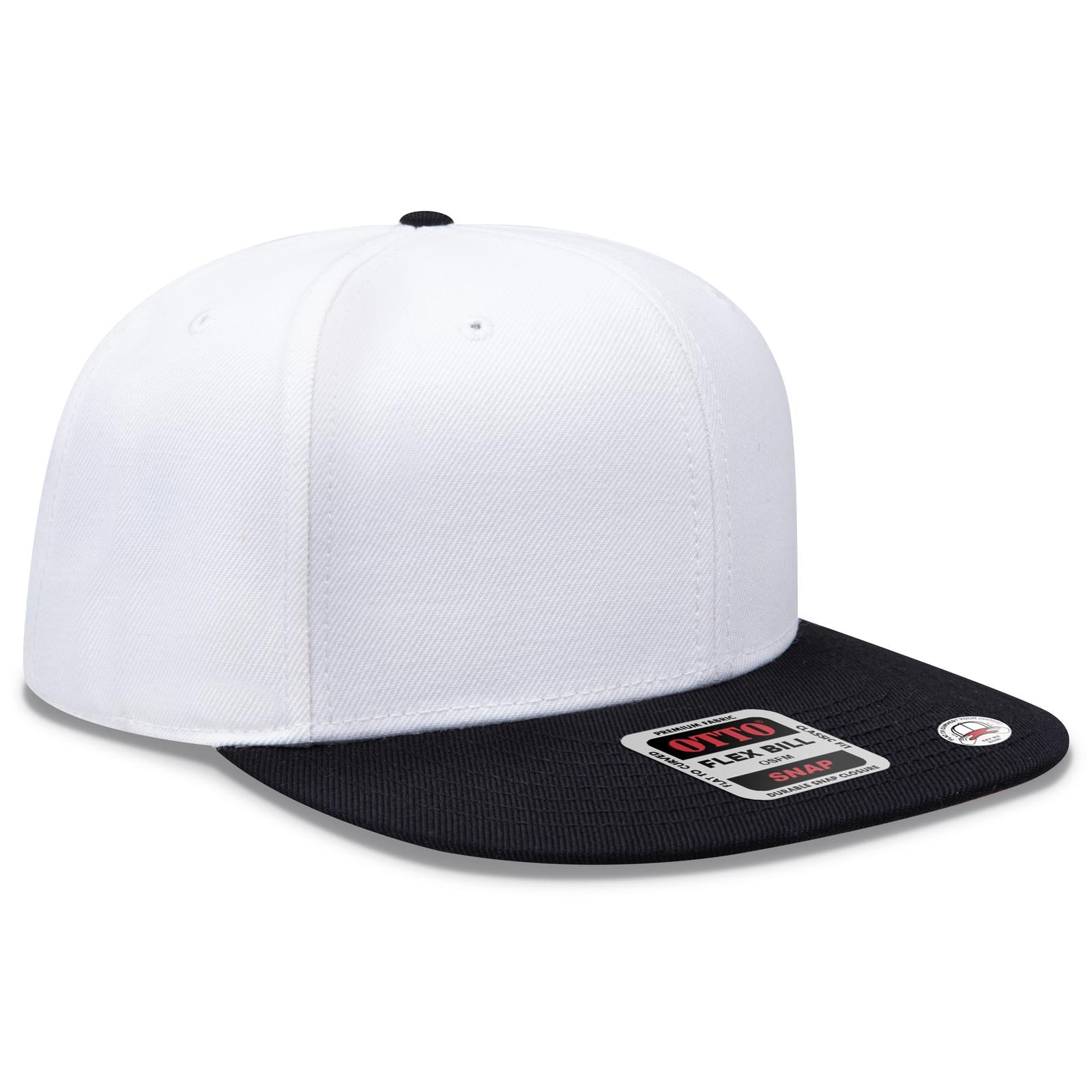 Custom Embroidered or DTF Printed - OTTO CAP® OTTO SNAP 6 Panel Pro Style Snapback Hat