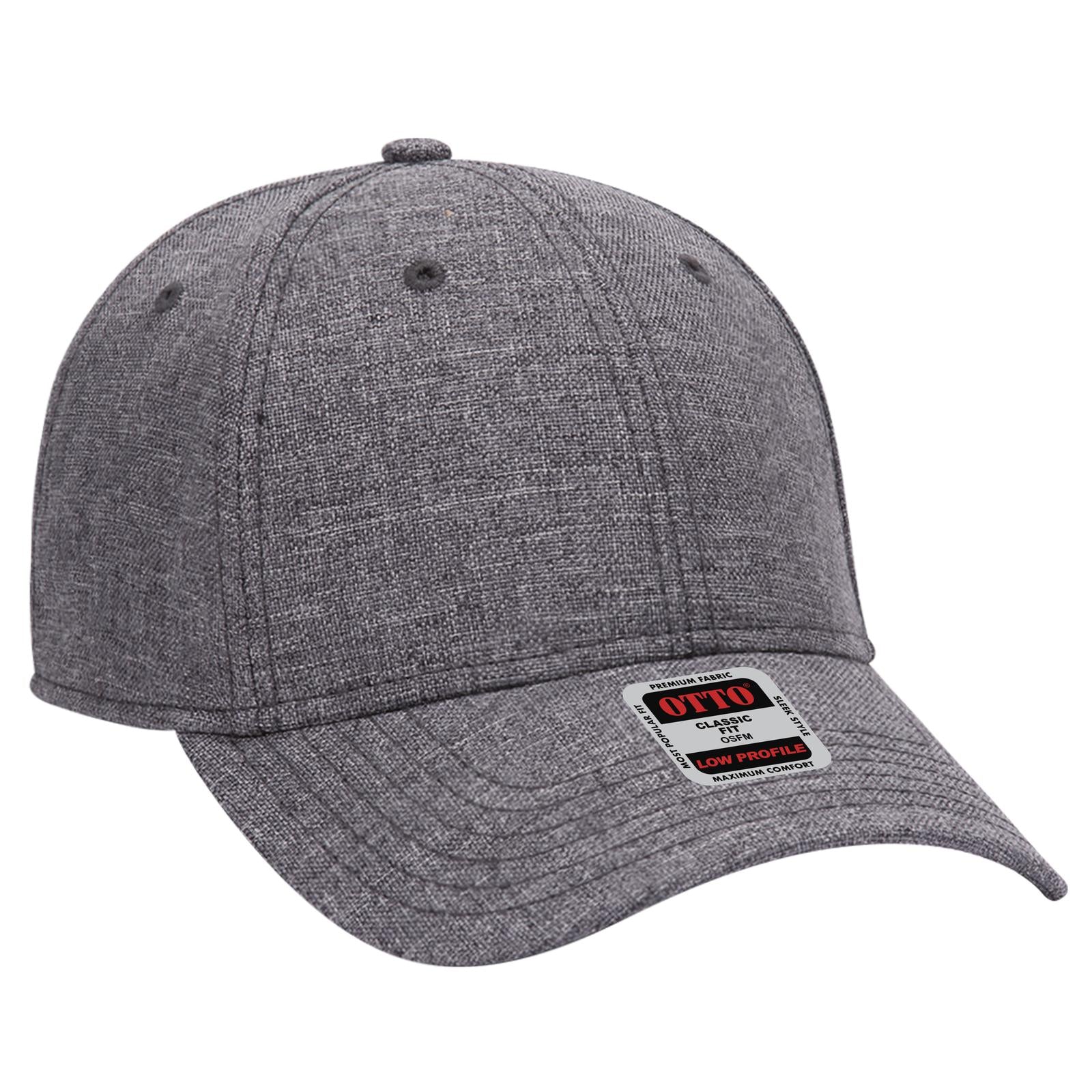 Custom Embroidered or DTF Printed - OTTO CAP® 6 Panel Low Profile Baseball Cap