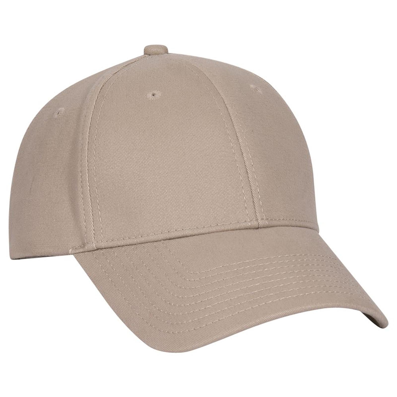 Custom Embroidered or DTF Printed - OTTO CAP® OTTO FLEX® Fitted 6 Panel Low Profile Baseball Cap