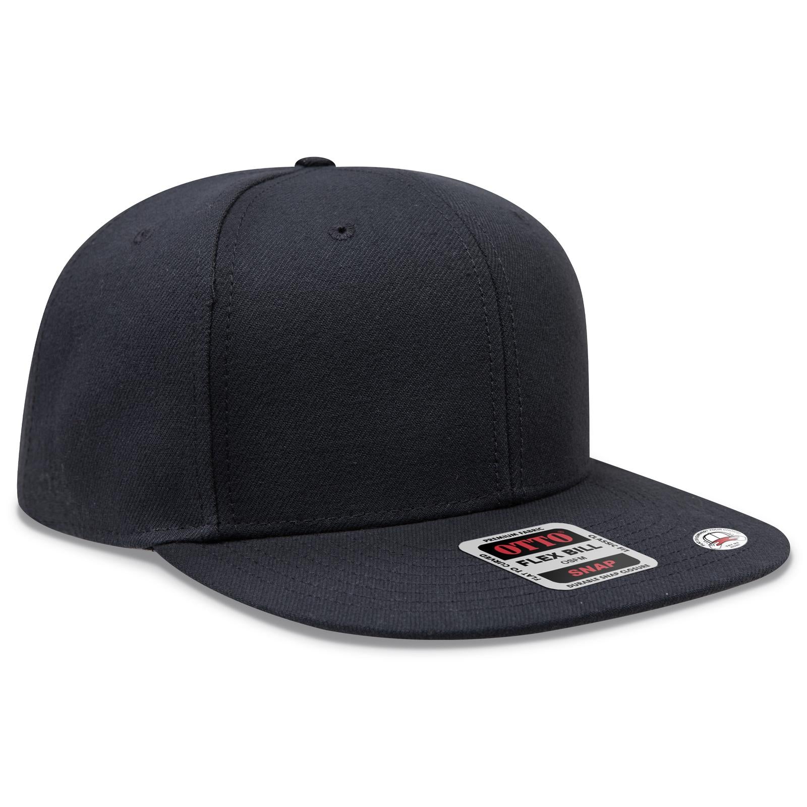 Custom Embroidered or DTF Printed - OTTO CAP® OTTO SNAP 6 Panel Pro Style Snapback Hat