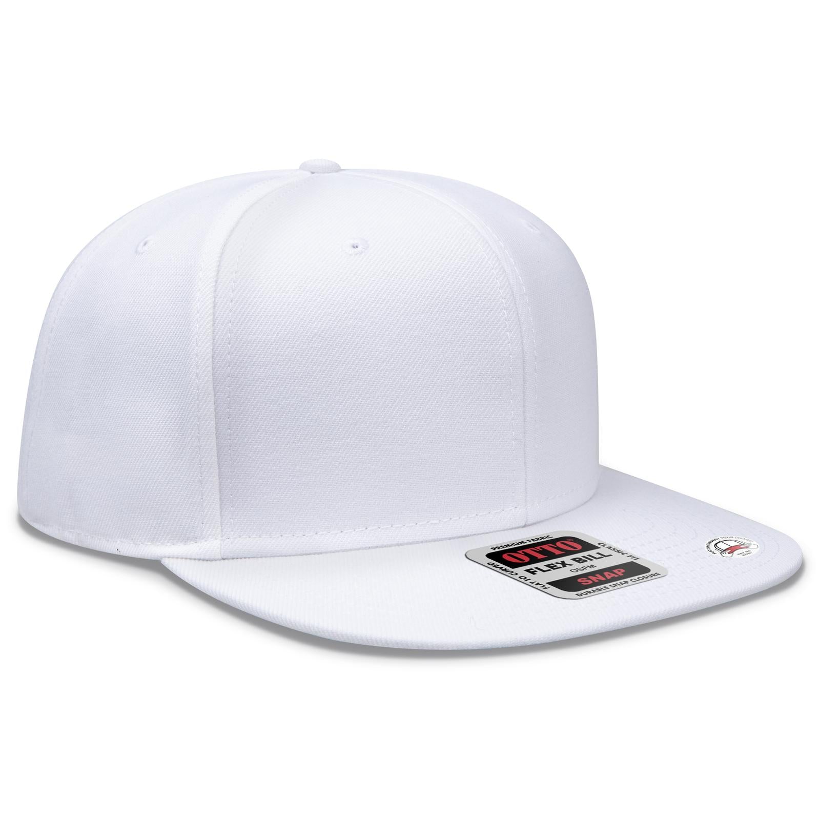 Custom Embroidered or DTF Printed - OTTO CAP® OTTO SNAP 6 Panel Pro Style Snapback Hat