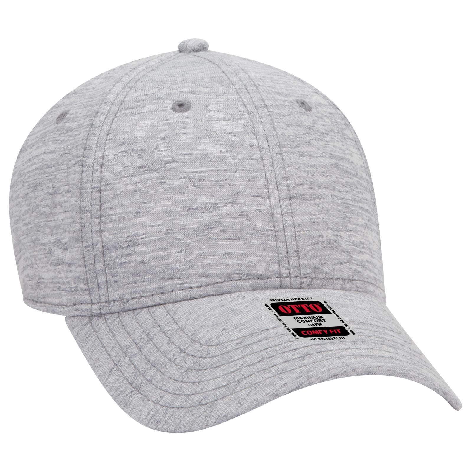 Custom Embroidered or DTF Printed - OTTO CAP® OTTO COMFY FIT® 6 Panel Low Profile Baseball Cap