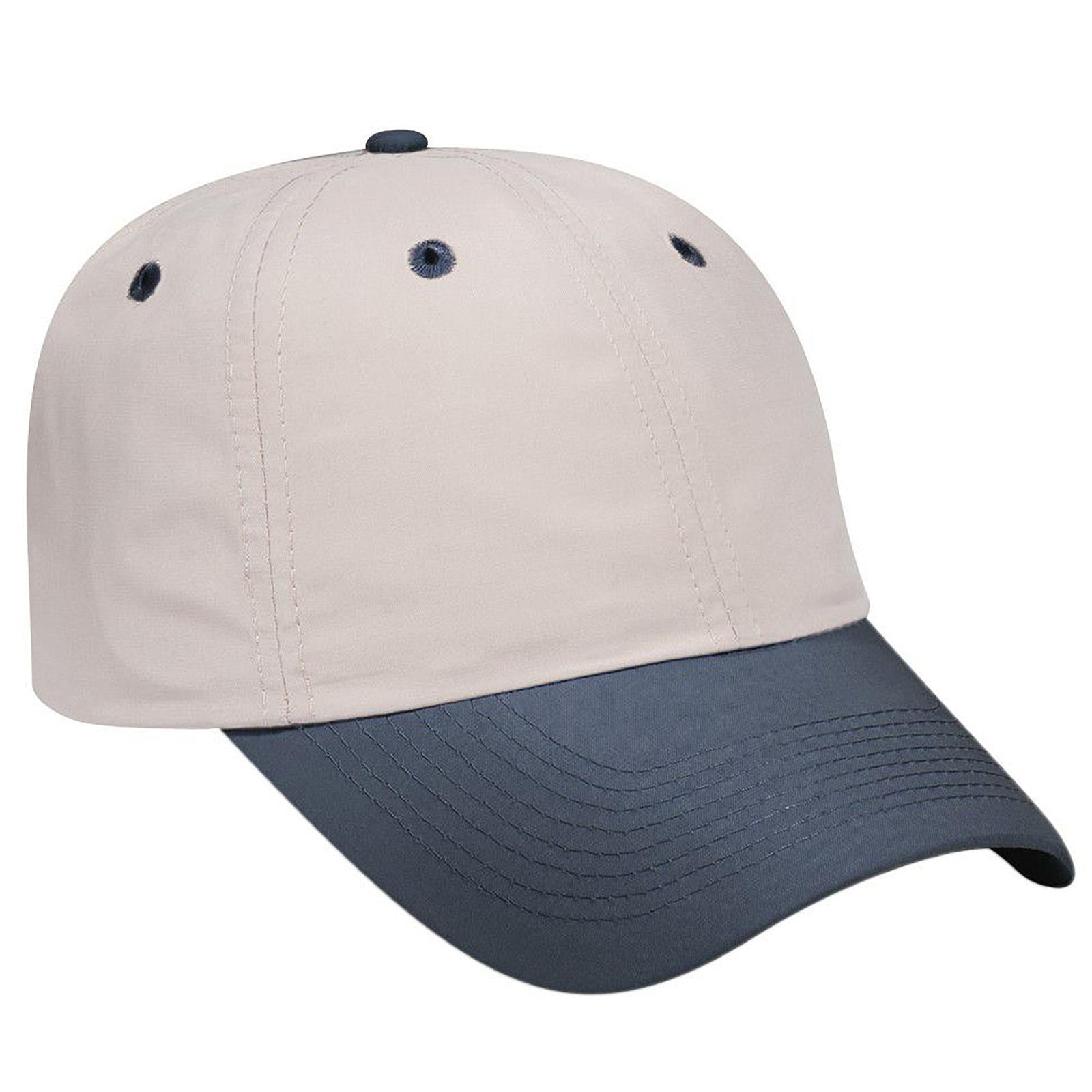 Custom Embroidered or DTF Printed - OTTO CAP® 6 Panel Low Profile Baseball Cap