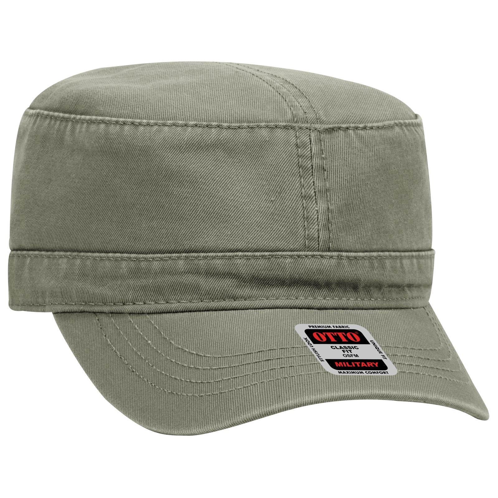 Custom Embroidered or DTF Printed - OTTO CAP® Military Hat