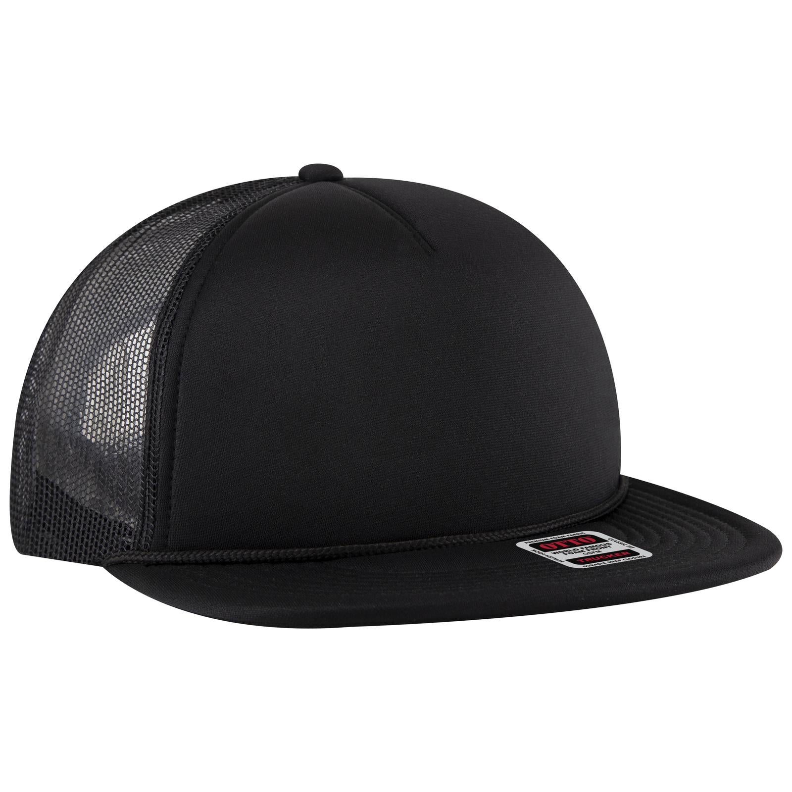 Custom Embroidered or DTF Printed - OTTO CAP® 5 Panel Pro Style Mesh Back Trucker Hat