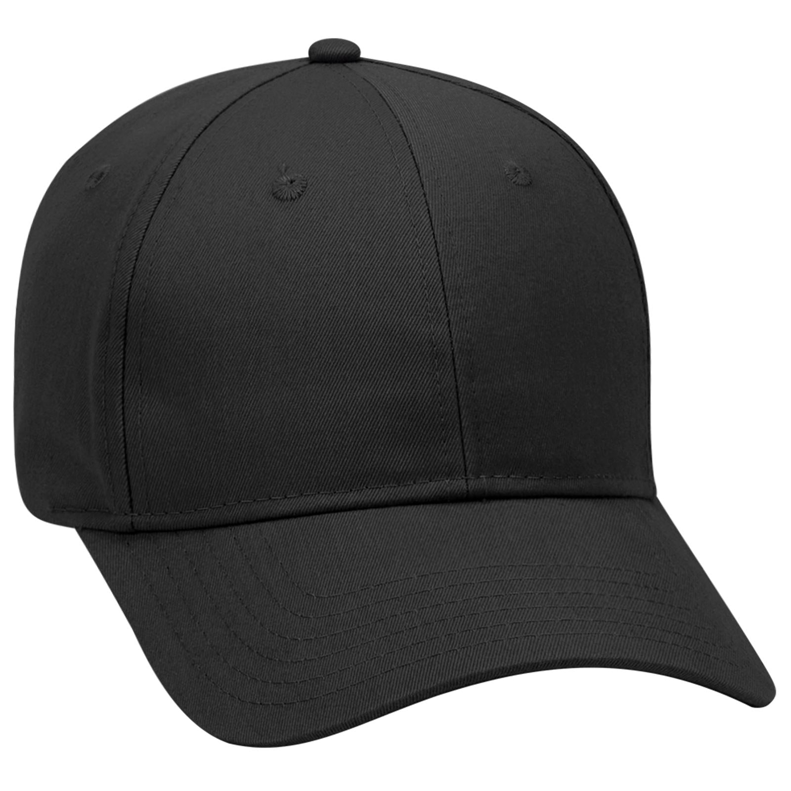 Custom Embroidered or DTF Printed - OTTO CAP® 6 Panel Low Profile Baseball Cap