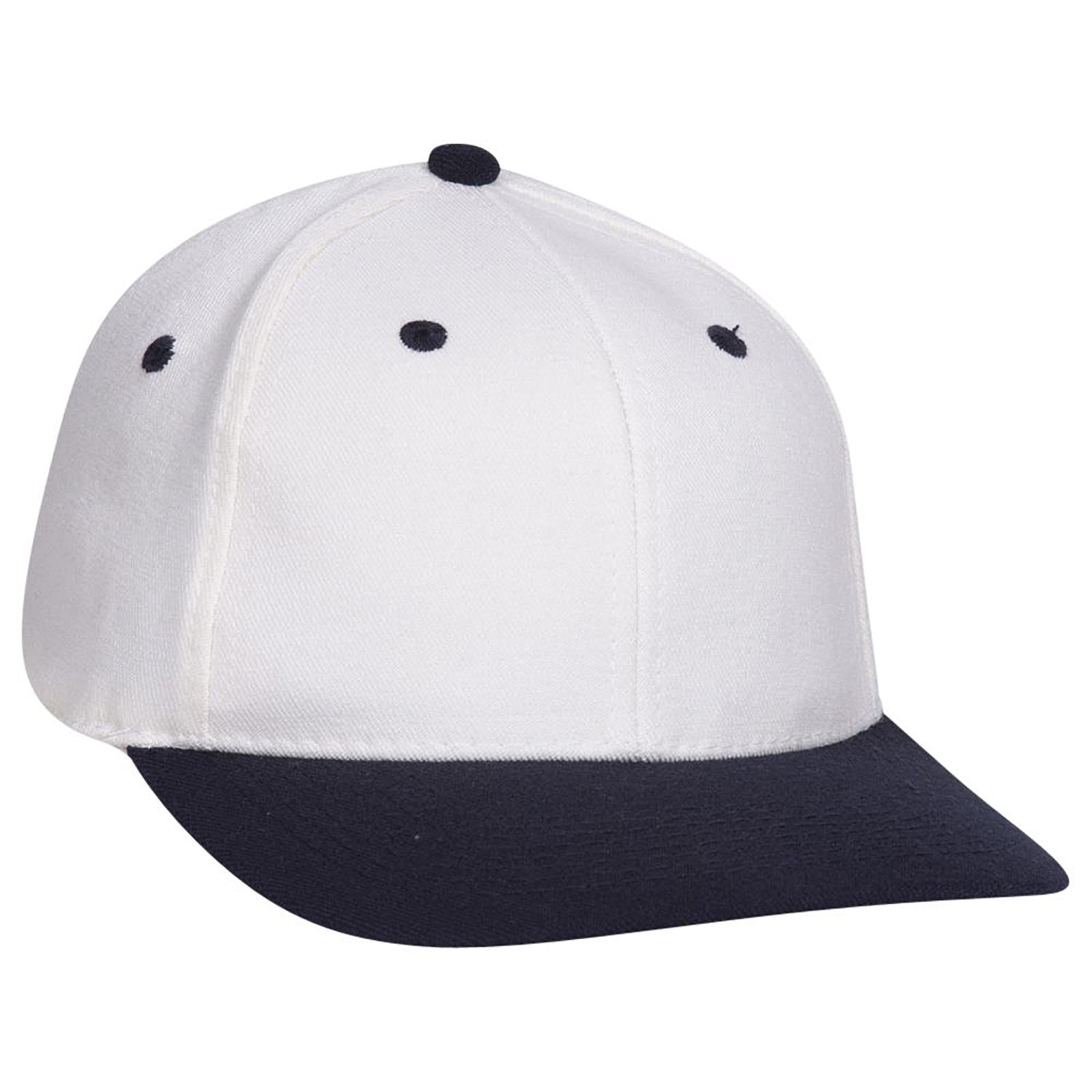 Custom Embroidered or DTF Printed - OTTO CAP® OTTO FLEX® Fitted 6 Panel Low Profile Baseball Cap
