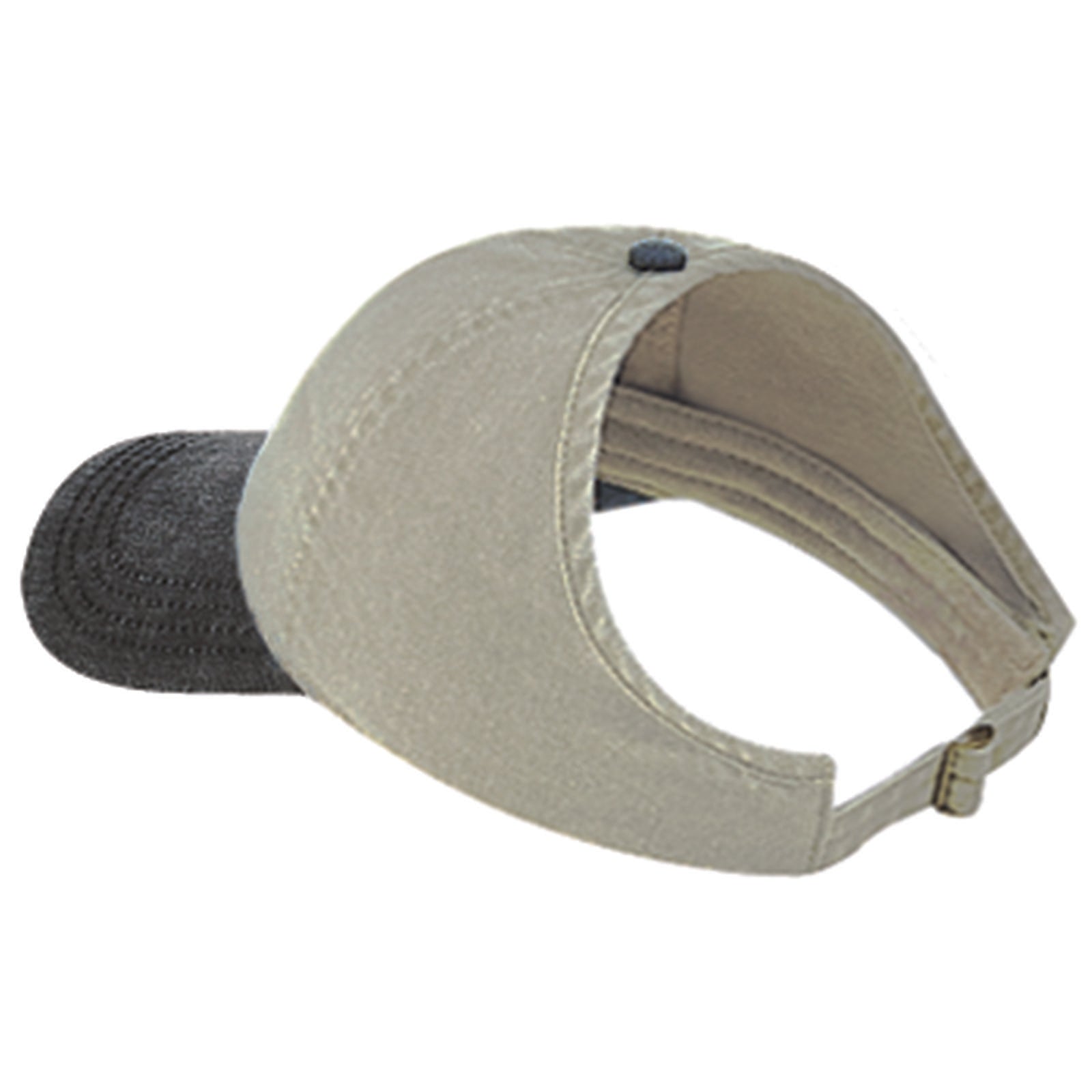 Custom Embroidered or DTF Printed - OTTO CAP® 4 Panel Ponytail Cap