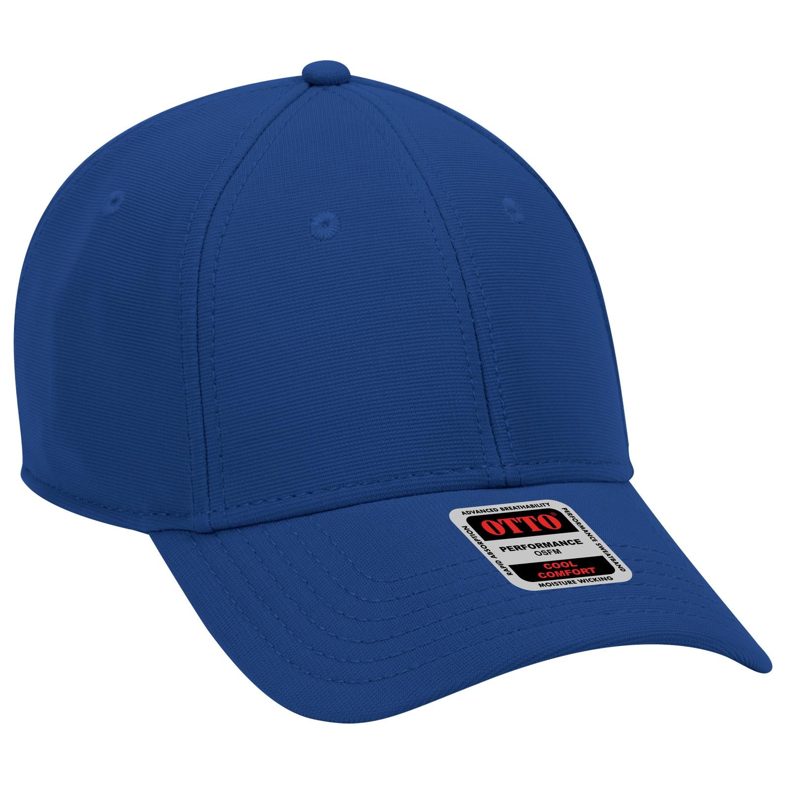 Custom Embroidered or DTF Printed - OTTO CAP® 6 Panel Low Profile Baseball Cap