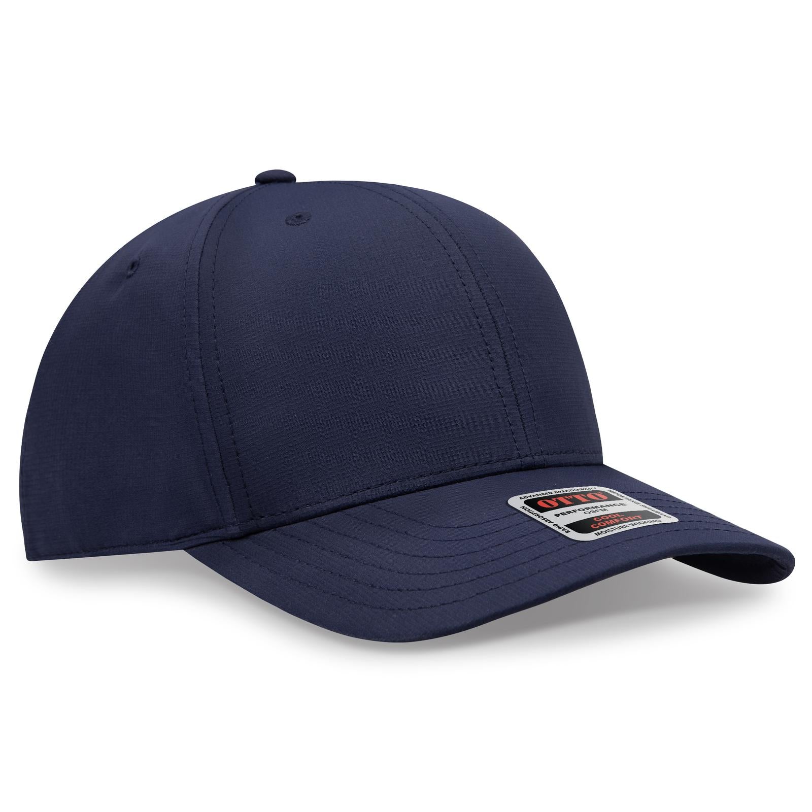 Custom Embroidered or DTF Printed - OTTO CAP® 6 Panel Mid Profile Baseball Cap