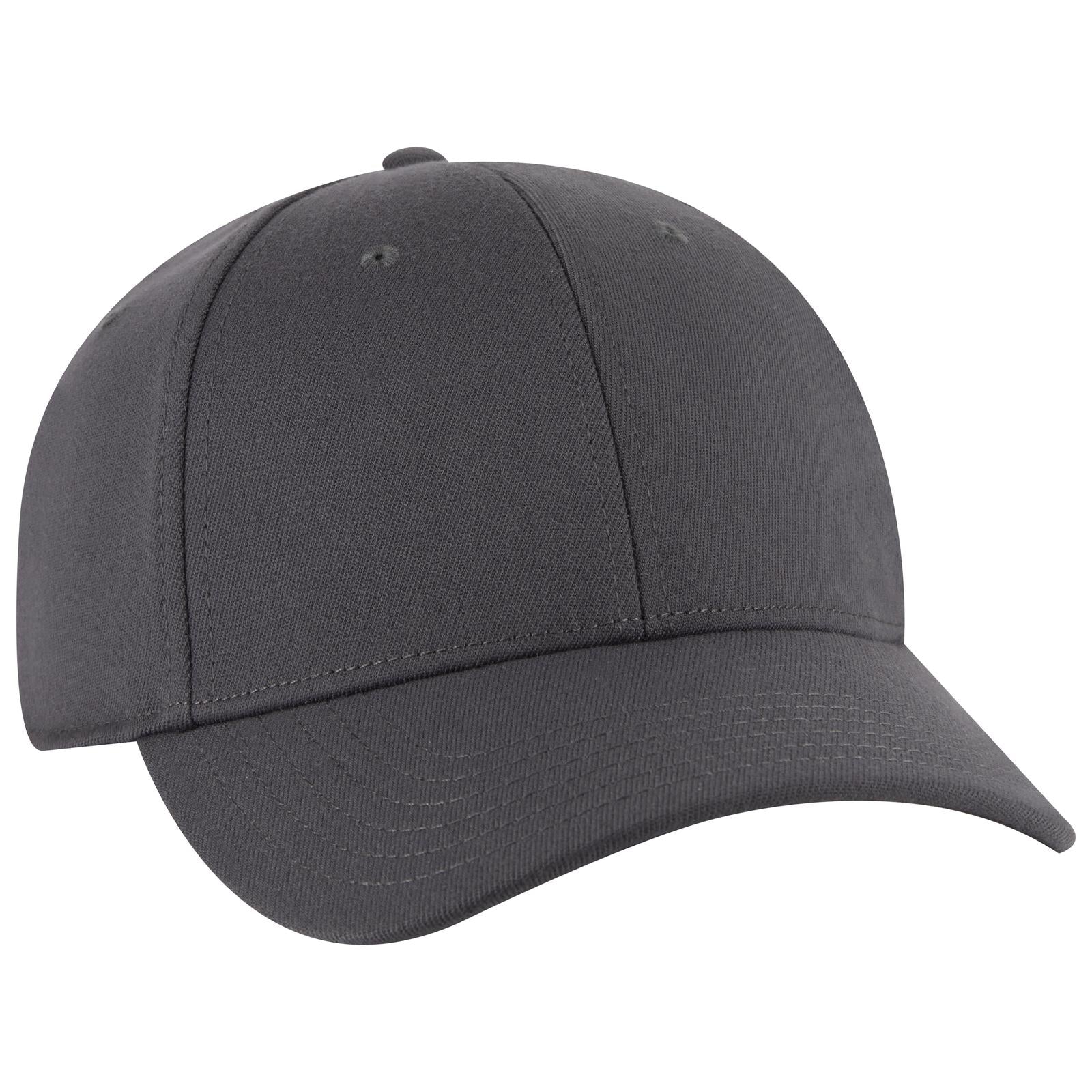 Custom Embroidered or DTF Printed - OTTO CAP® OTTO FLEX® Fitted 6 Panel Low Profile Baseball Cap