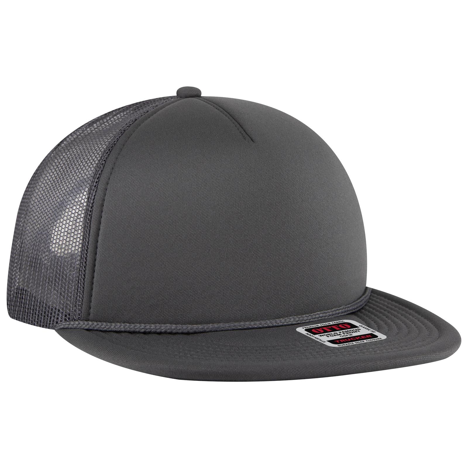 Custom Embroidered or DTF Printed - OTTO CAP® 5 Panel Pro Style Mesh Back Trucker Hat