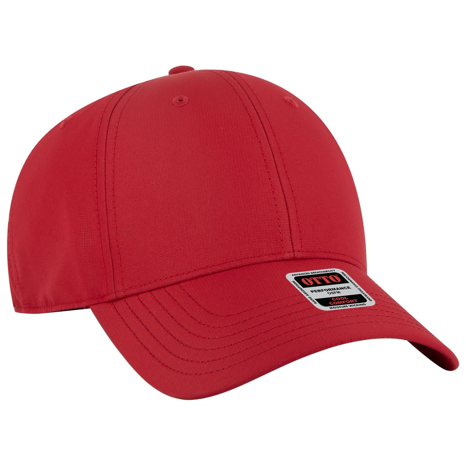 Custom Embroidered or DTF Printed - OTTO CAP® 6 Panel Low Profile Baseball Cap