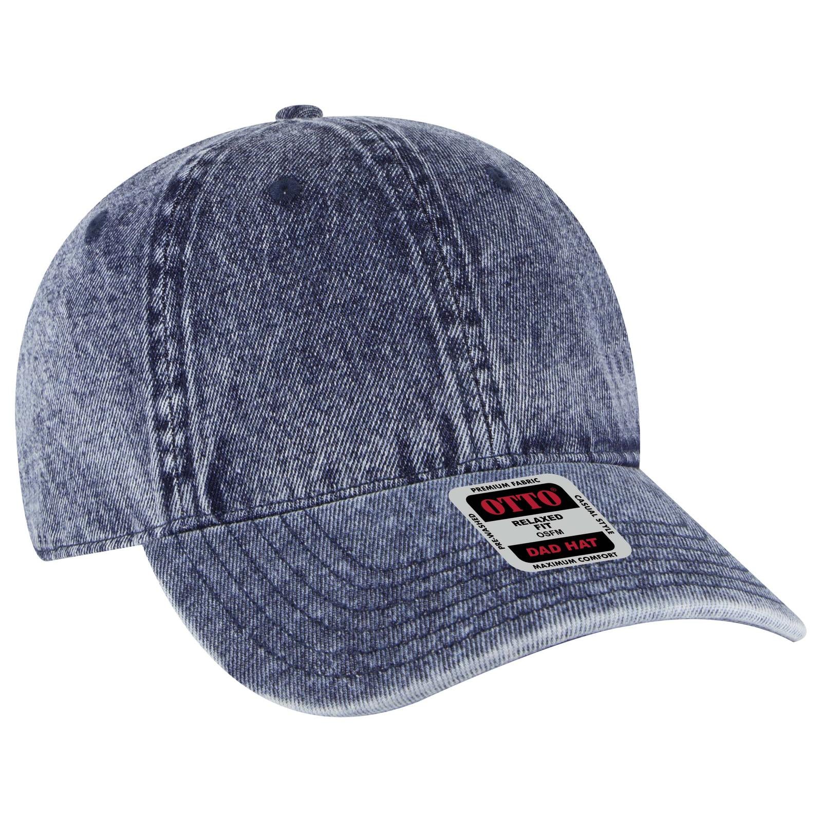 Custom Embroidered or DTF Printed - OTTO CAP® 6 Panel Low Profile Dad Hat
