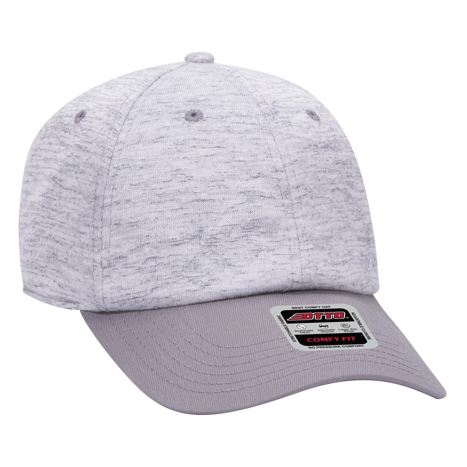 Custom Embroidered or DTF Printed - OTTO CAP® OTTO COMFY FIT® 6 Panel Low Profile Baseball Cap