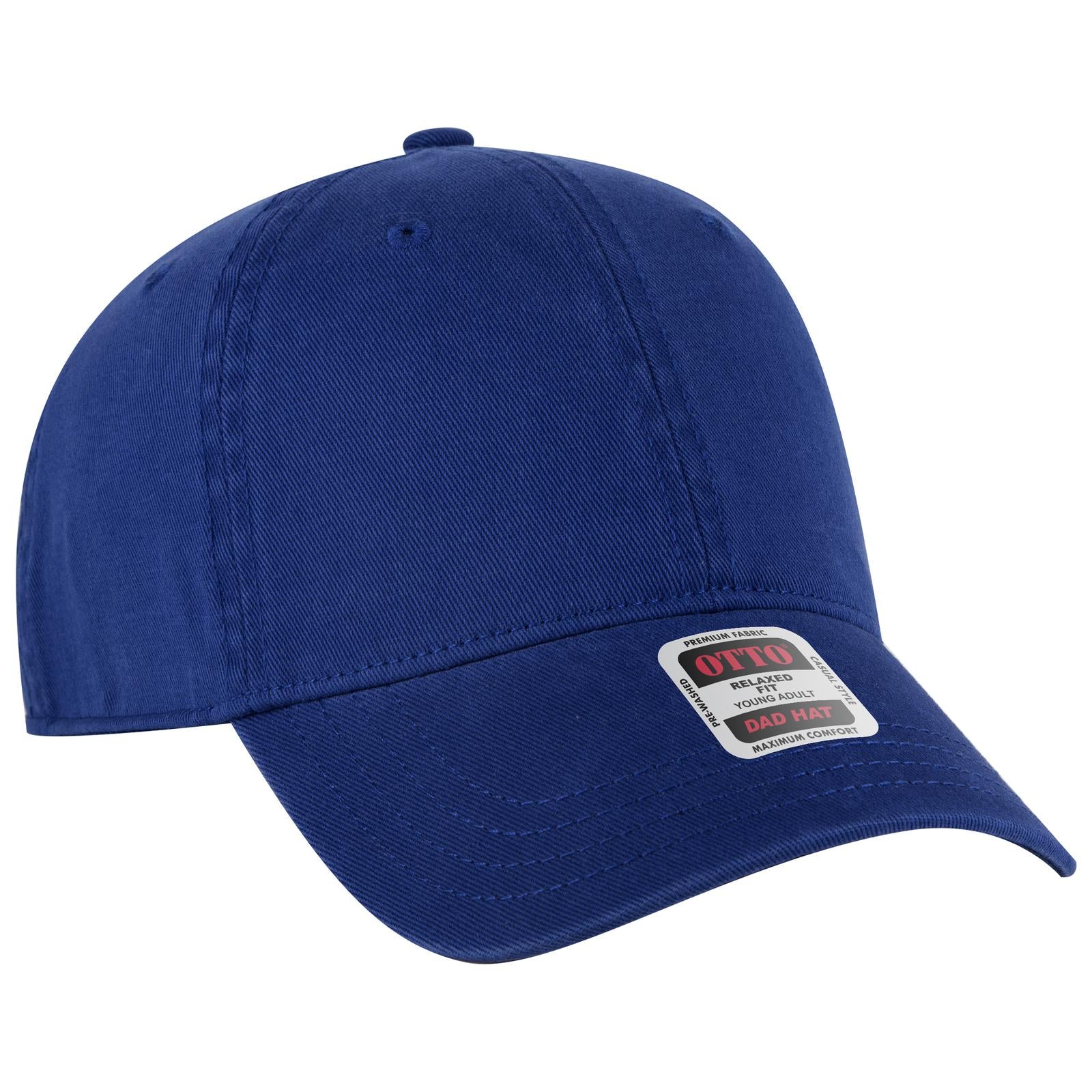 Custom Embroidered - OTTO CAP 6 Panel Low Profile Dad Hat