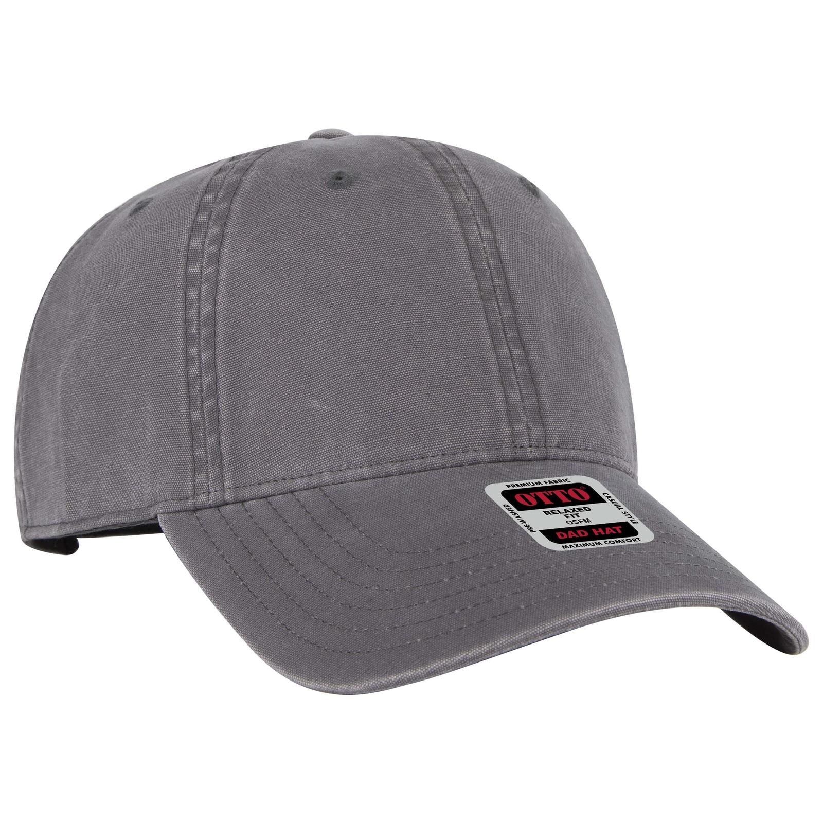 Custom Embroidered or DTF Printed - OTTO CAP® 6 Panel Low Profile Dad Hat