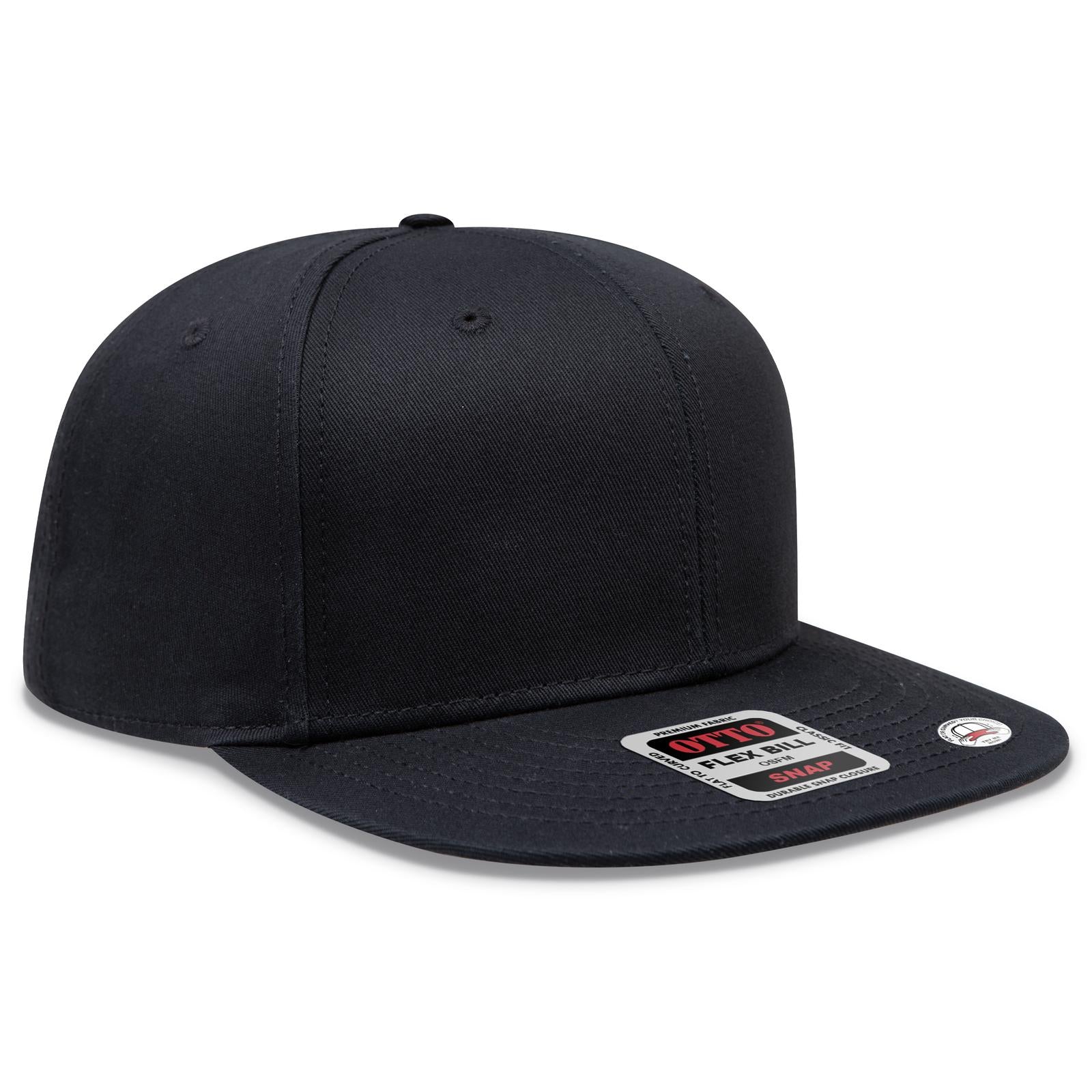Custom Embroidered or DTF Printed - OTTO CAP® OTTO SNAP 6 Panel Pro Style Snapback Hat