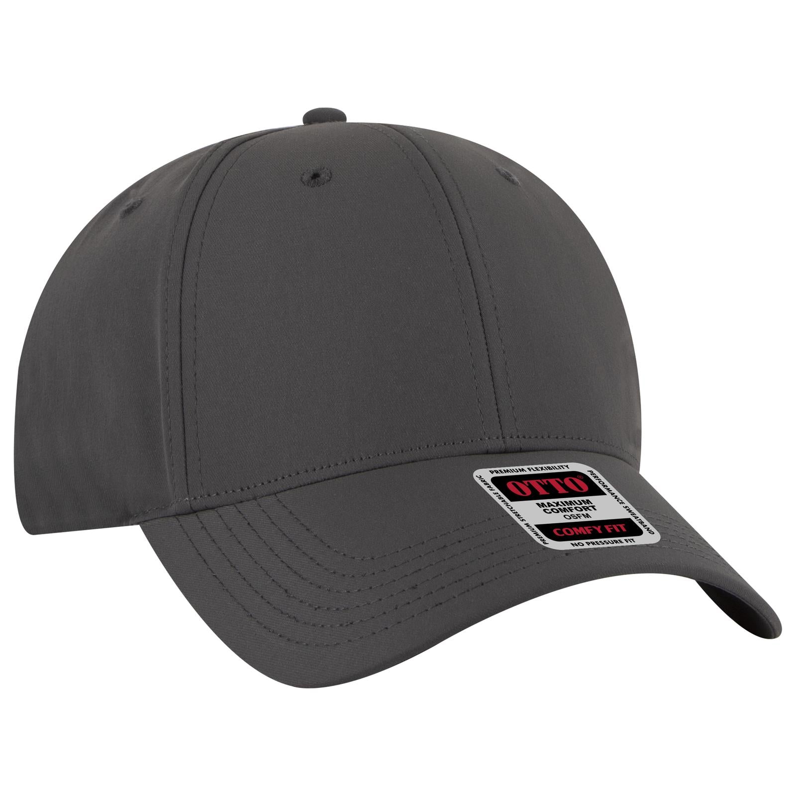 Custom Embroidered or DTF Printed - OTTO CAP® OTTO COMFY FIT® 6 Panel Low Profile Baseball Cap