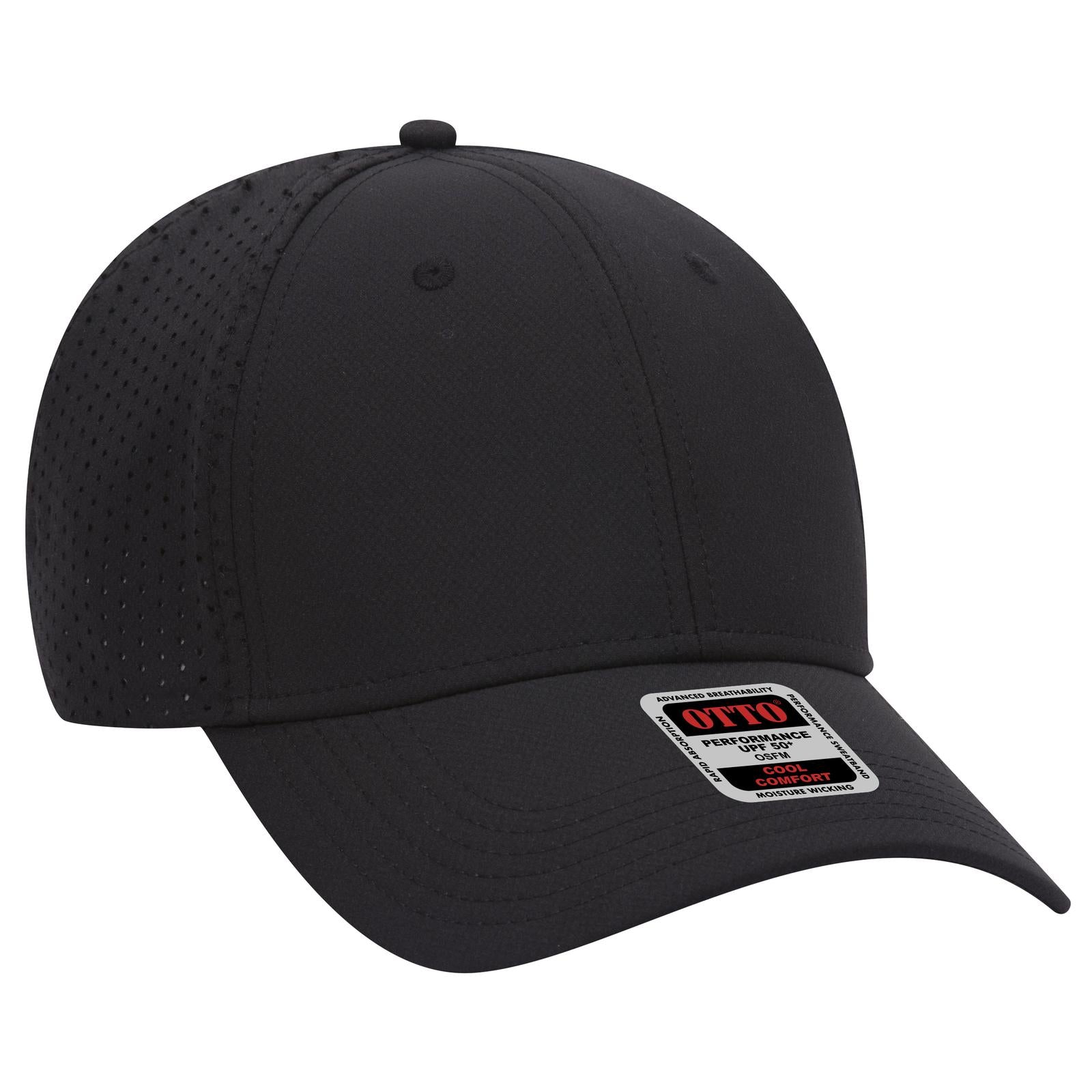 Custom Embroidered or DTF Printed - OTTO CAP® 6 Panel Low Profile Baseball Cap