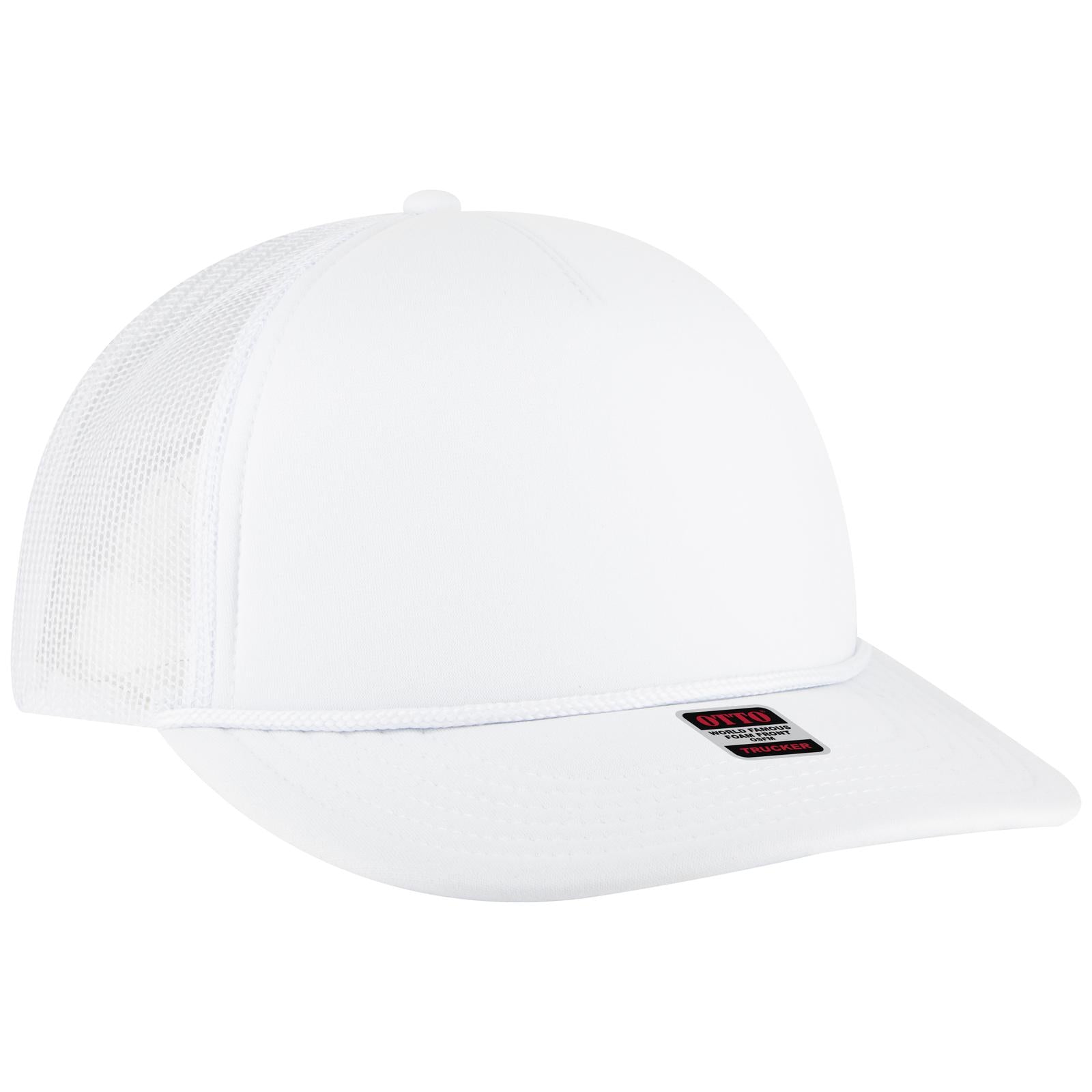 Custom Embroidered or DTF Printed - OTTO CAP® 5 Panel Pro Style Mesh Back Trucker Hat
