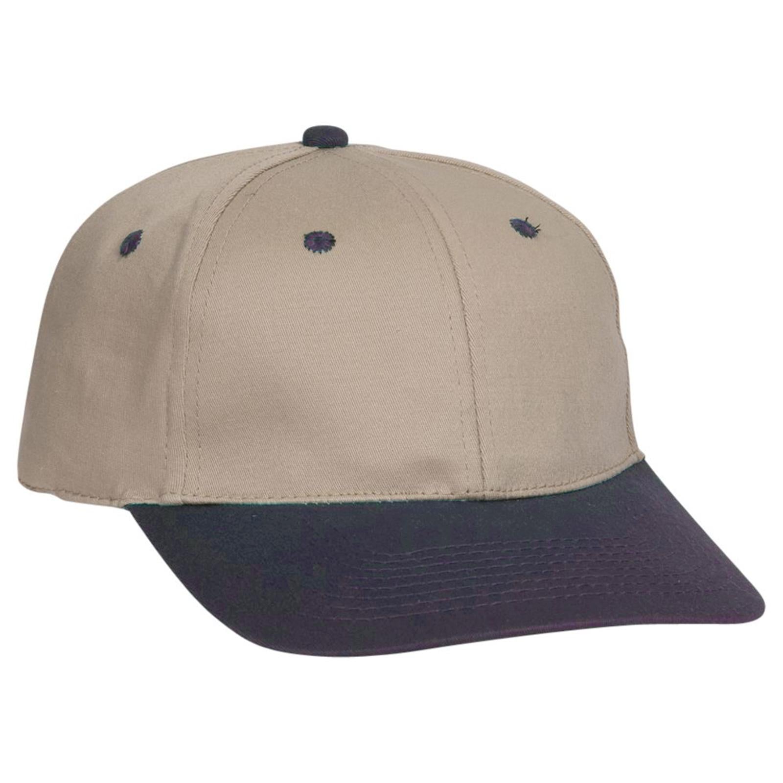 Custom Embroidered or DTF Printed - OTTO CAP® OTTO FLEX® Fitted 6 Panel Low Profile Baseball Cap