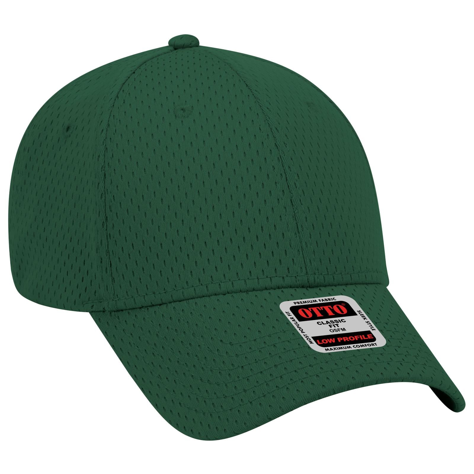 Custom Embroidered or DTF Printed - OTTO CAP® 6 Panel Low Profile Baseball Cap