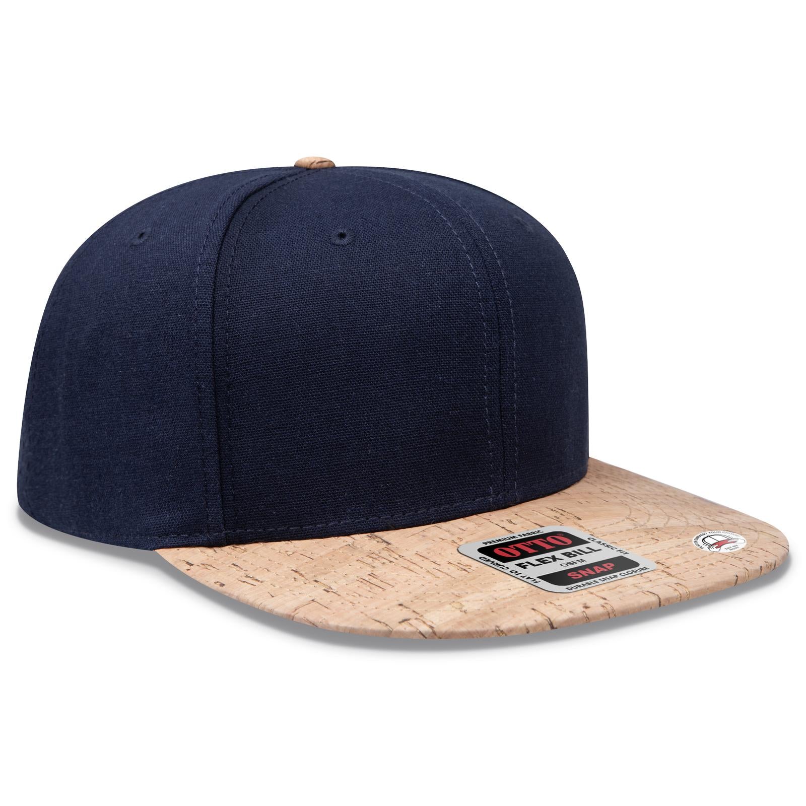 Custom Embroidered or DTF Printed - OTTO CAP® OTTO SNAP 6 Panel Pro Style Snapback Hat