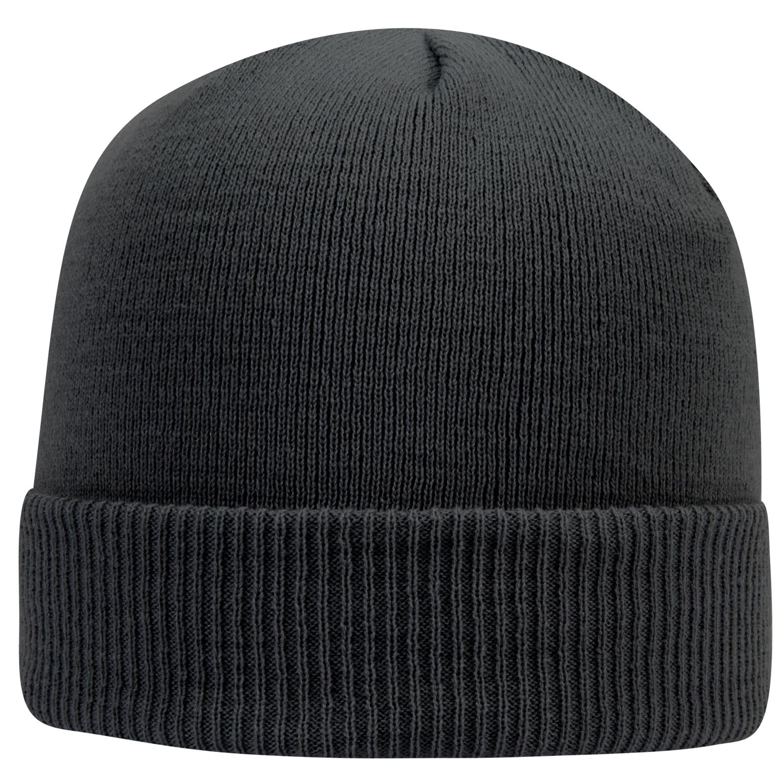 Custom Embroidered or DTF Printed - OTTO CAP® 12" Classic Knit Beanie w/ Rib Knit Cuff