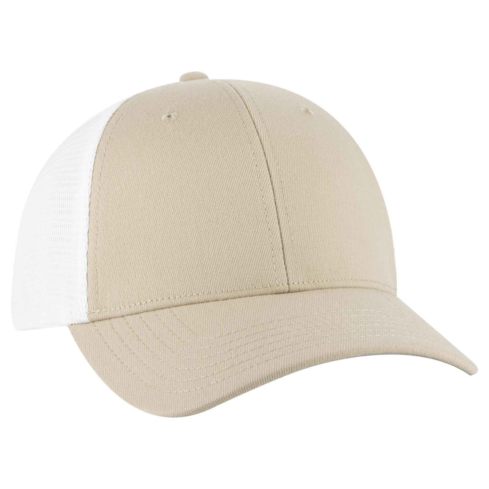 Custom Embroidered or DTF Printed - OTTO CAP® OTTO FLEX® Fitted 6 Panel Low Profile Mesh Back Trucker Hat