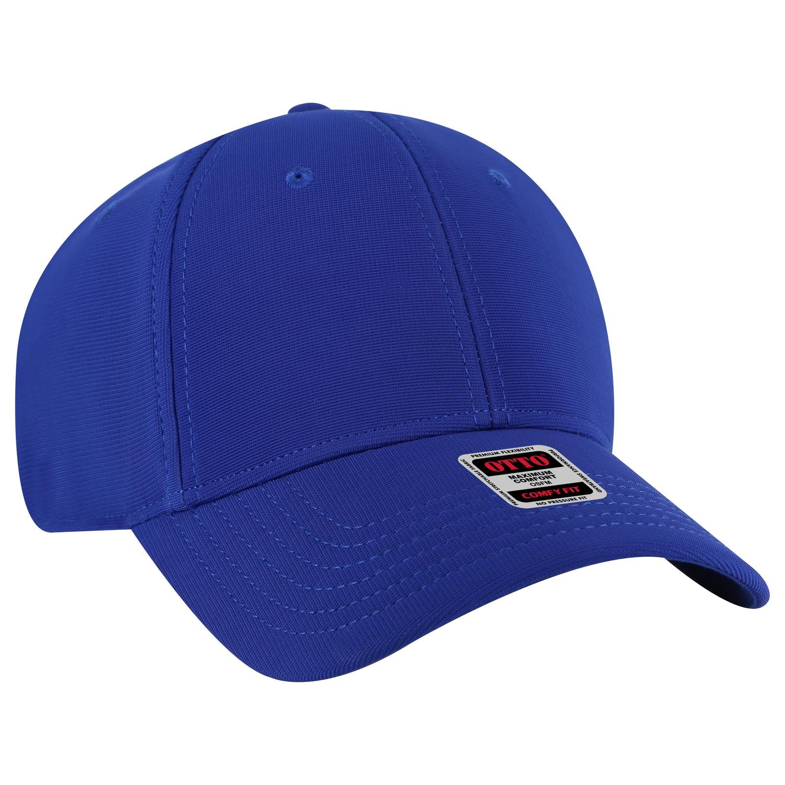 Custom Embroidered or DTF Printed - OTTO CAP® OTTO COMFY FIT® 6 Panel Low Profile Baseball Cap