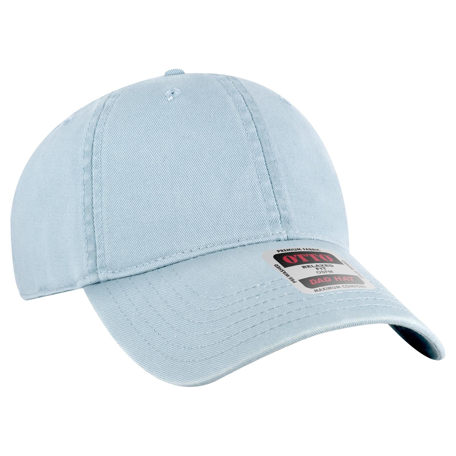 Custom Embroidered - OTTO CAP 6 Panel Low Profile Dad Hat