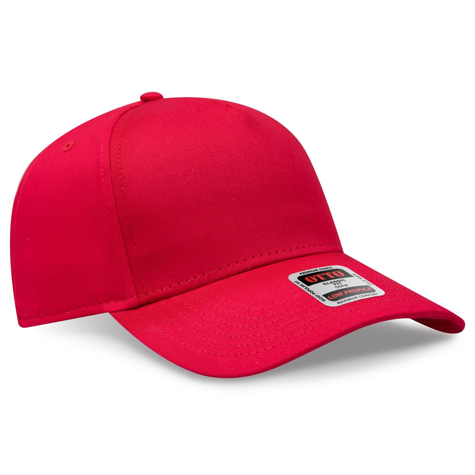 Custom Embroidered or DTF Printed - OTTO CAP® 5 Panel Low Profile Baseball Cap