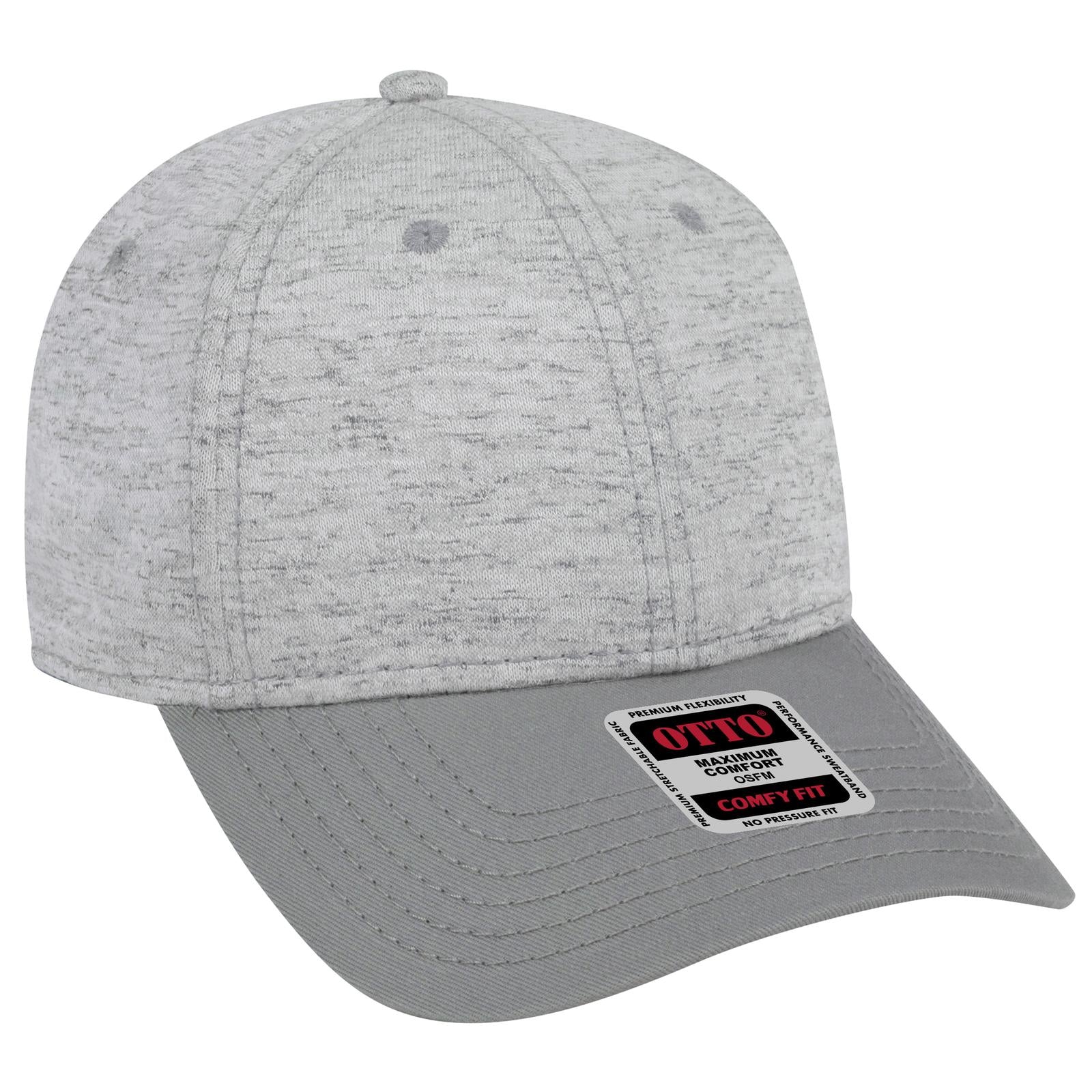 Custom Embroidered or DTF Printed - OTTO CAP® OTTO COMFY FIT® 6 Panel Low Profile Baseball Cap