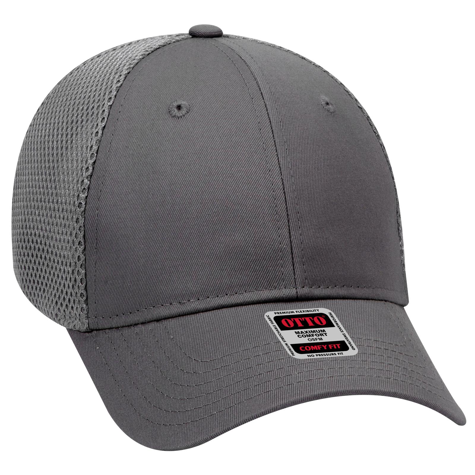 Custom Embroidered or DTF Printed - OTTO CAP® OTTO COMFY FIT® 6 Panel Low Profile Baseball Cap