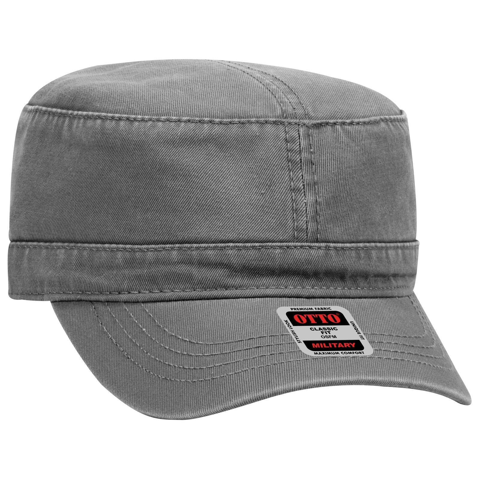 Custom Embroidered or DTF Printed - OTTO CAP® Military Hat