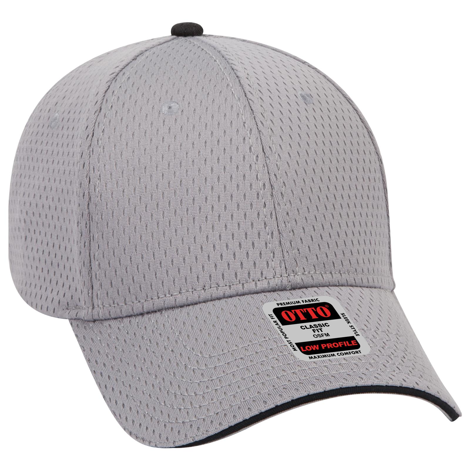 Custom Embroidered or DTF Printed - OTTO CAP® 6 Panel Low Profile Baseball Cap