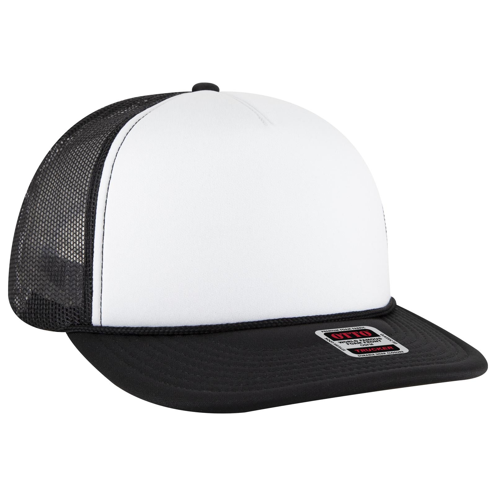 Custom Embroidered or DTF Printed - OTTO CAP® 5 Panel Pro Style Mesh Back Trucker Hat