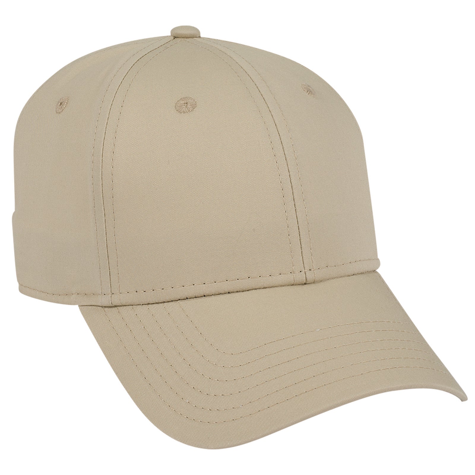 Custom Embroidered or DTF Printed - OTTO CAP® 6 Panel Low Profile Baseball Cap